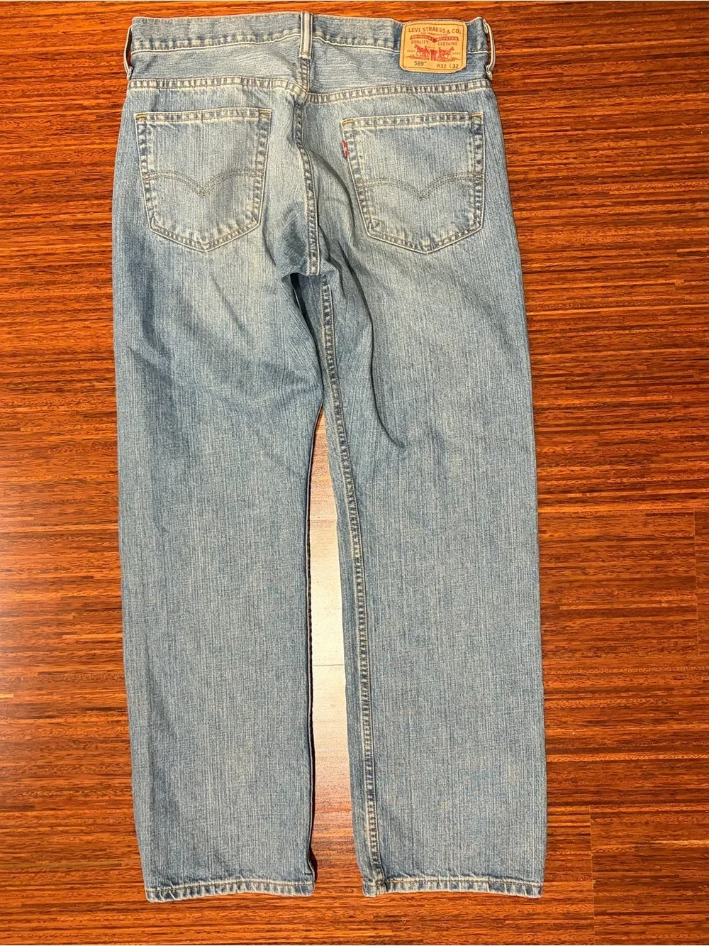 Levi’s 569 Loose Straight Jeans Vintage Y2K Medium Wash 32x32